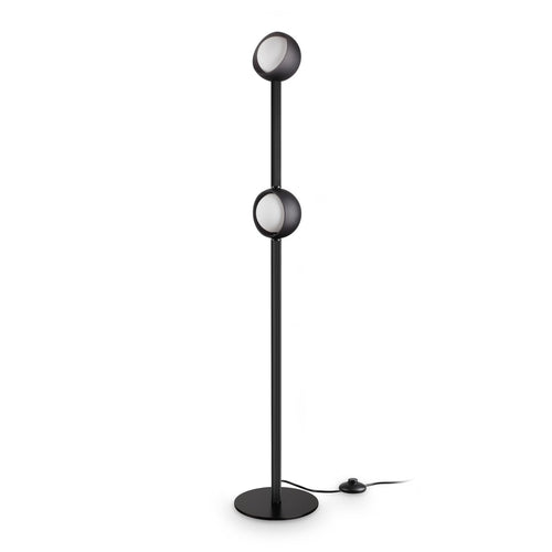 Ideal Lux BLOOM Vloerlamp met meerdere armen, zwart, 2x LED 1400lm 3000K