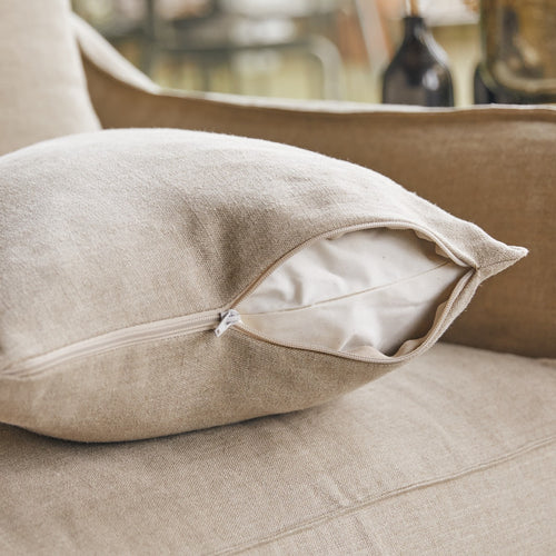 Tikamoon 5-zitsbank van natuurlijk linnen - Naturel - vtwonen shop