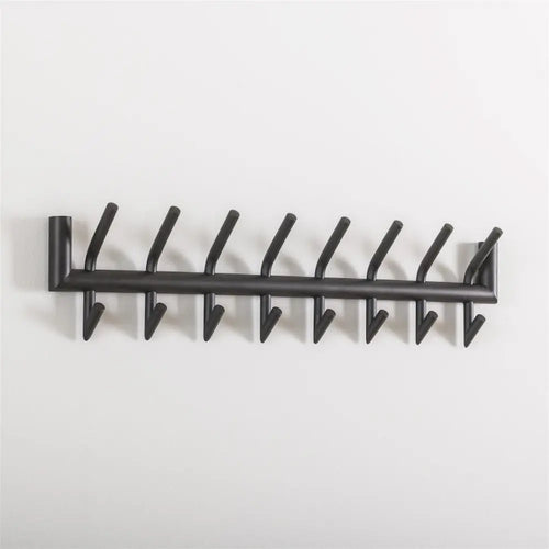 Ylumen Kapstok Tubo - B 78 cm H 19 cm - zwart