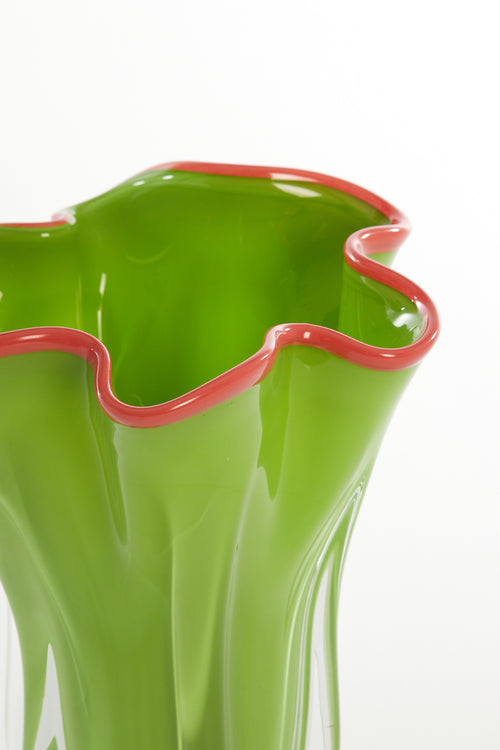 Light & Living vaas KAZUNO - Ø22x27cm - groen