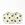 vtwonen -  Lunchbord - Stippen - Geel - Set van 2 - Keramiek - 20cm