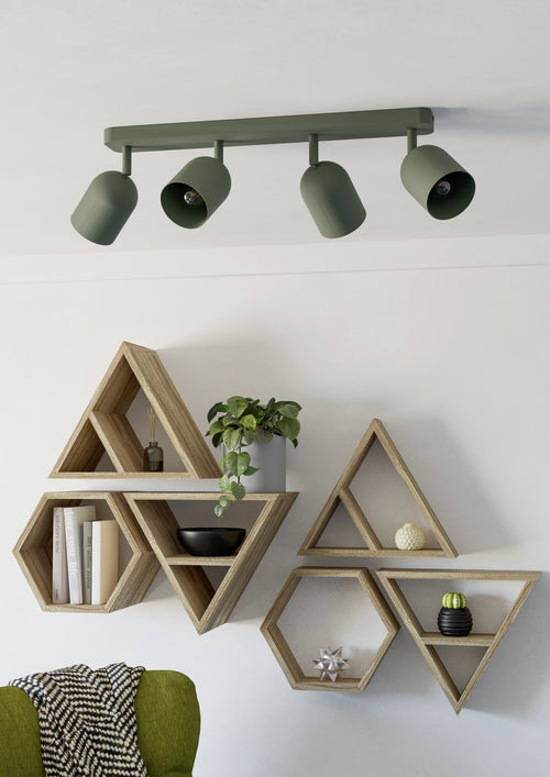 EGLO spot Tilston - 58 cm - groen - vtwonen shop