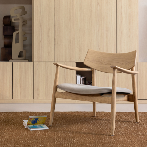 WOOOD fauteuil Bask - Eikenhout - Naturel - 72x69x70