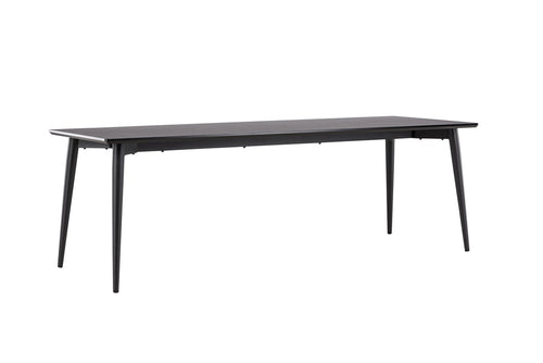 Rebellenclub Eetkamertafel Hawes - 230 x 85 cm - Zwart - vtwonen shop