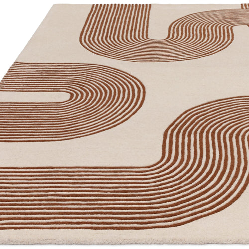 Vloerkleed MOMO Rugs Matrix 85 Arches Amber 160x230 cm - vtwonen shop