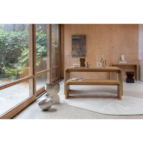 Zuiver Brave Eettafelbank Hout - Bruin - vtwonen shop