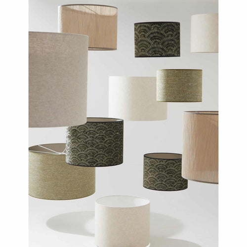 Light & Living lampenkap Tweed - groen - 30x30x21cm - vtwonen shop