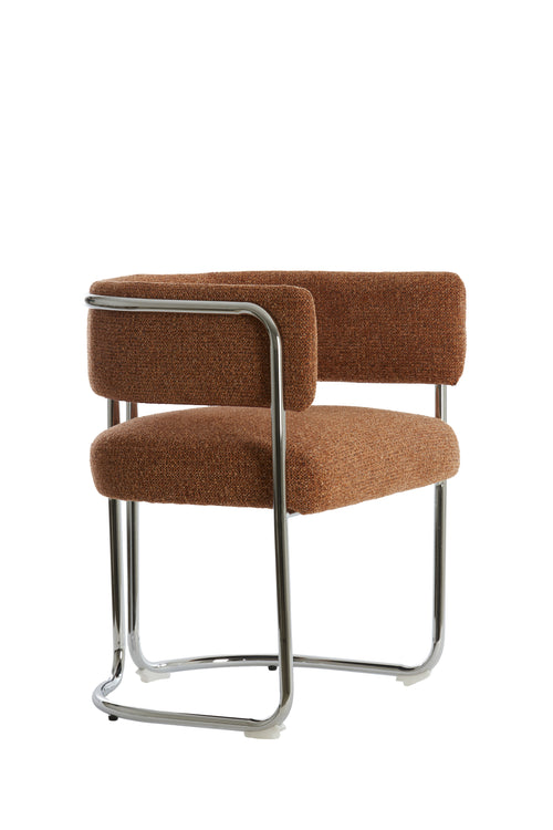 Light & Living eetkamerstoel ADANTE - 56x52x72cm - bruin - vtwonen shop