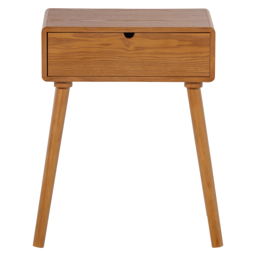WOOOD nachtkastje/ bijzettafel Nelo - Hout - Bruin - 54x36x30