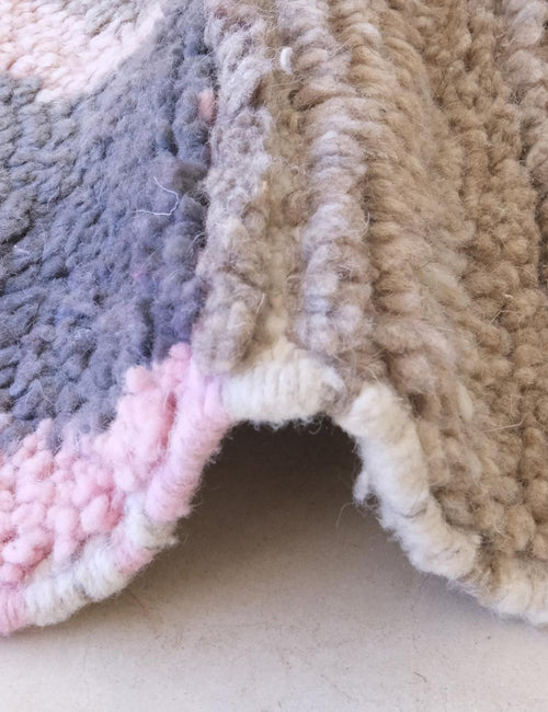 AFK Living vloerkleed Berber - handgemaakt - Wol - 112 x 163 cm