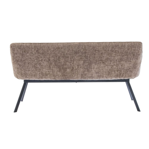 Giga Meubel Eetkamerbank Taylor - Taupe Stof - 160x60x88cm - vtwonen shop