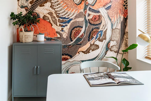 MaximaVida metalen lockerkast Finn 80 x 40 x 102 cm muisgrijs - 2 schappen - vtwonen shop