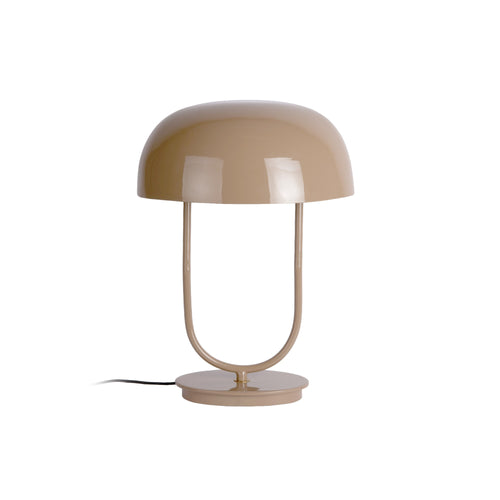 Leitmotiv tafellamp Cadiz Ovoid - bruin - 32x32x45cm