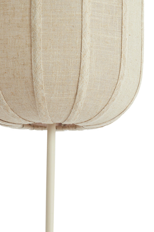 Light & Living tafellamp SOLUNE - wit - Ø25x70cm - vtwonen shop