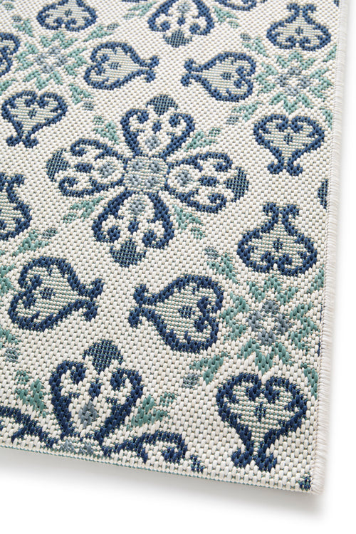 AFK Living vloerkleed  Sintra - voor binnen en buiten - blauw - 200 x 290 cm - vtwonen shop