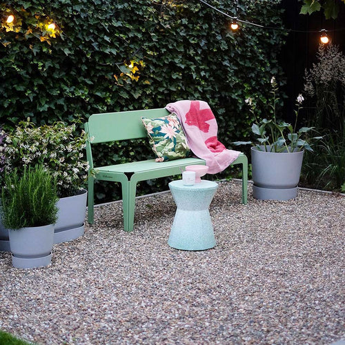 Weltevree Bended bench met rugleuning