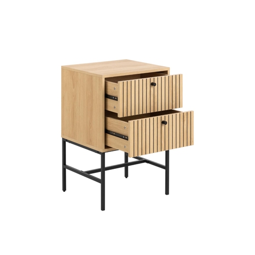 Rebellenclub Nachtkastje Risley - Licht Eiken - vtwonen shop