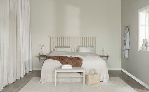 Rowico Home Milford eikenhouten bankje whitewash - met zitkussen - 80 x 46 cm - vtwonen shop