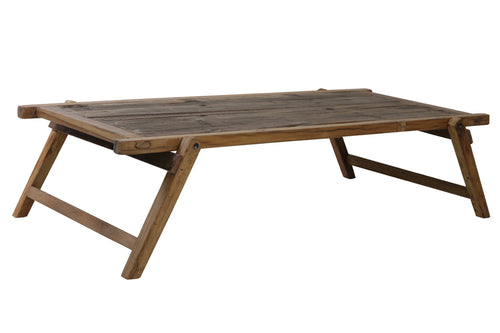 Light & Living salontafel MILITARY - 180x85x43.5cm - bruin - vtwonen shop