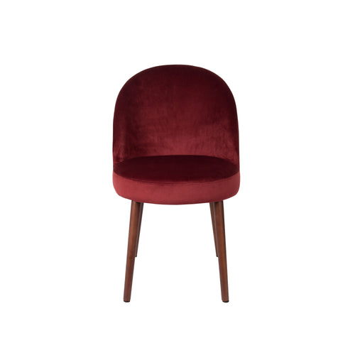 Dutchbone Barbara Eetkamerstoelen Rood - Set van 2 - vtwonen shop