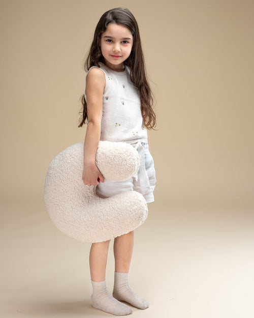 Wigiwama U-kussen - Crème