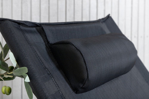 Rebellenclub Tuinstoel Nico - Set van 2 - ZwartÊ