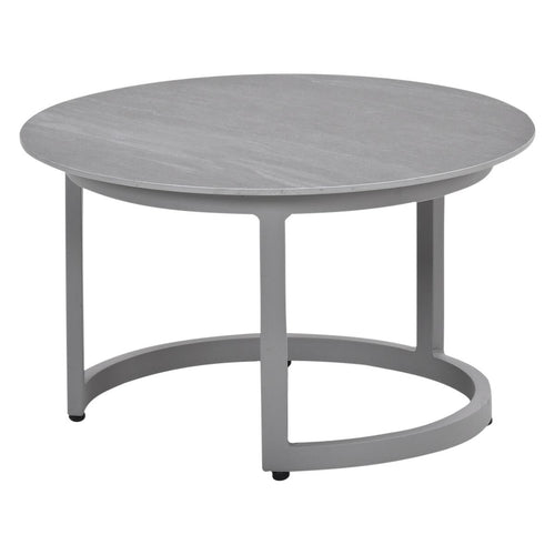 Garden Impressions Loungetafel Monte carlo Ø60xH35 cm - taupe