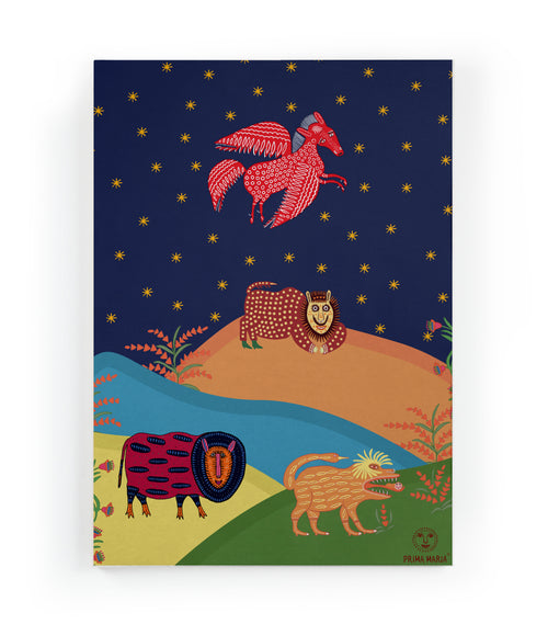 Canvas 60x40 Afdruk Prima Maria Landschap - vtwonen shop