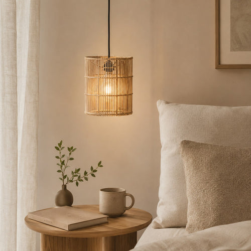 Originalhome Lampenkap Tube Tall naturel - S