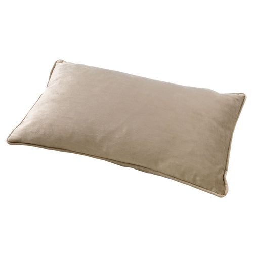 FINN - kussenhoes 30x50 cm - velvet - lendekussen - Pumice Stone - beige