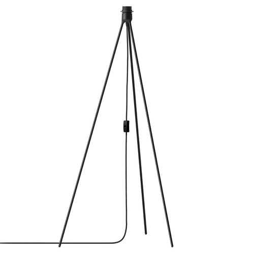 Umage Eos X-large vloerlamp light brown - met tripod zwart - Ø 75 cm - vtwonen shop