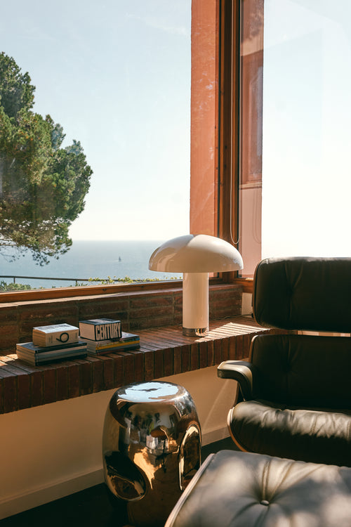 HKLIVING tafellamp Lounge – creme - vtwonen shop