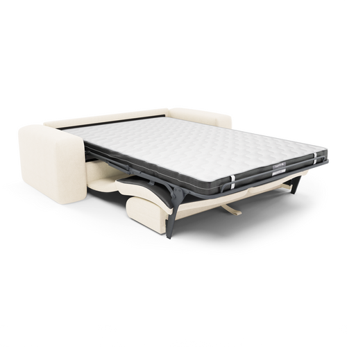 Sia Home - Dunlopillo Express slaapbank 160 cm MYRA - corduroy crème 234cm