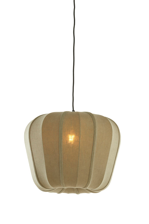 Light & Living hanglamp ZUBEDO - groen - Ø49.5x38cm