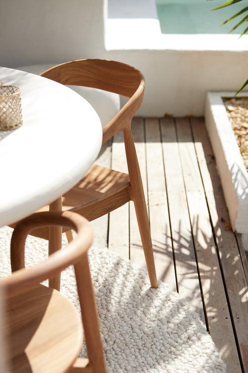 Light & Living eetkamerstoel PALOS - 60x58x83cm - bruin - vtwonen shop