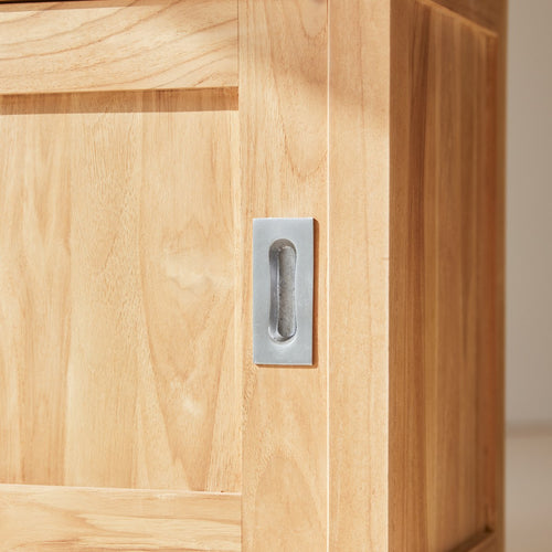 Tikamoon Massief teakhouten boekenkast - Naturel - vtwonen shop