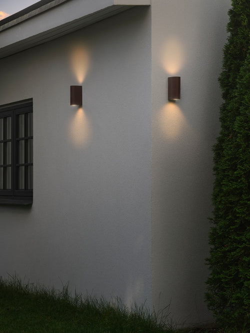 Nordlux Dion Double Wandlamp Roest - GU10 Fitting - 2-lichtpunten