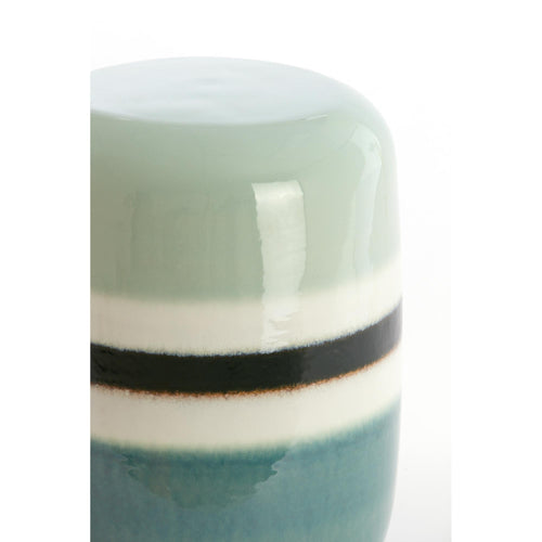 Light & Living bijzettafel Franca - groen - Ø30.5cm