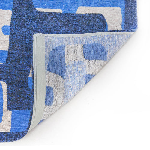 Louis De Poortere vloerkleed Ultramarine - blauw - 170x240cm - vtwonen shop