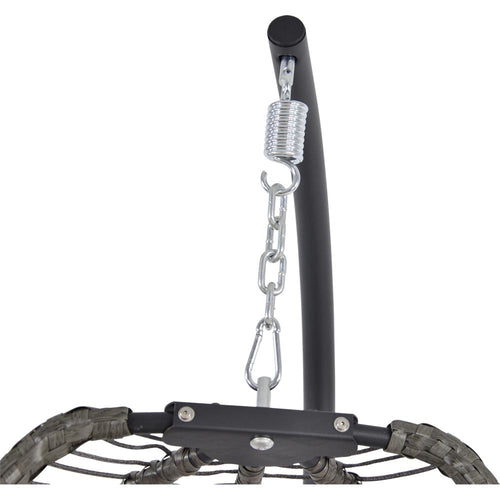 Lesli Living bistrostoel Rope - grijs - Ø128x208cm