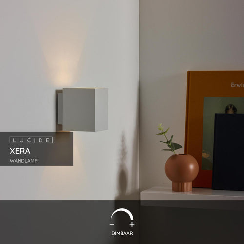 Lucide wandlamp XERA - 1xG9 - Wit - vtwonen shop