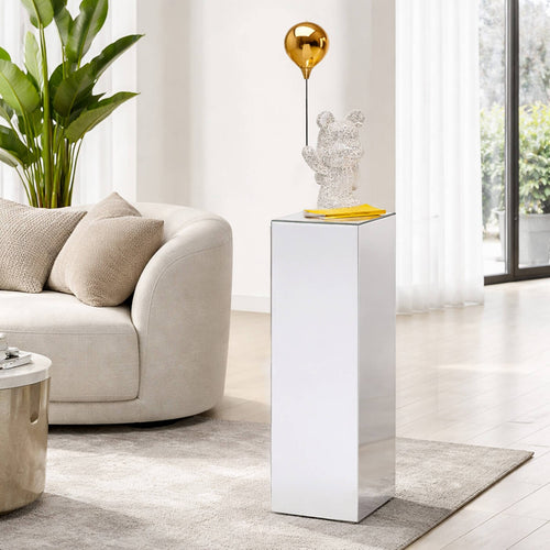 Kare Design Bijzettafel Luxury 110cm zilver