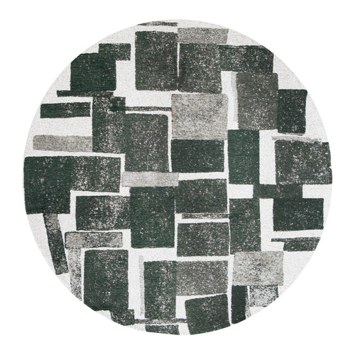 Louis De Poortere vloerkleed Sycamore - groen - 240x240cm - vtwonen shop