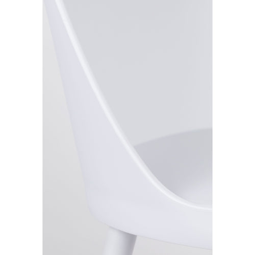 Housecraft Living Pip Eetkamerstoelen Wit - Set van 2 - vtwonen shop