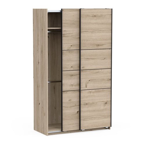 Calicosy - 2-deurs LINE - Licht hout 116,6x59,8x203 cm