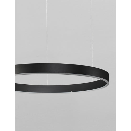 Merano Argentia Geïntegreerde LED-plafondlamp Sandy Zwart Aluminium LED 40W 2800Lm 3000K 60