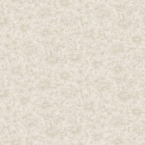 Borastapeter behang bloemen warm beige - 53 cm x 10.05 m - 660355 - vtwonen shop