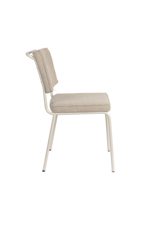 Zuiver Buddy Eetkamerstoelen Beige - Set van 2 - vtwonen shop