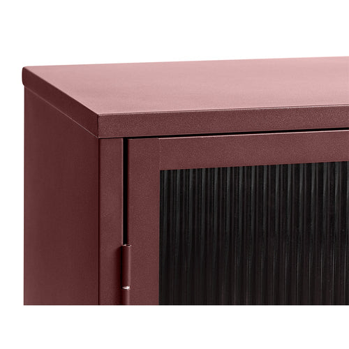 Olivine Katja metalen sideboard rood - 132 x 40 cm - vtwonen shop