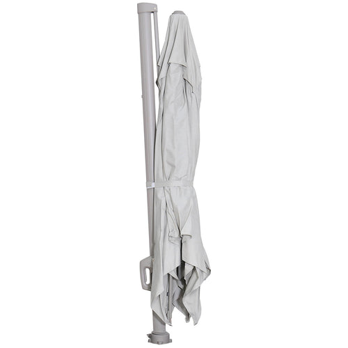 Garden Impressions Hawaii Big Pole II zweefparasol 350x350 taupe/royal sand